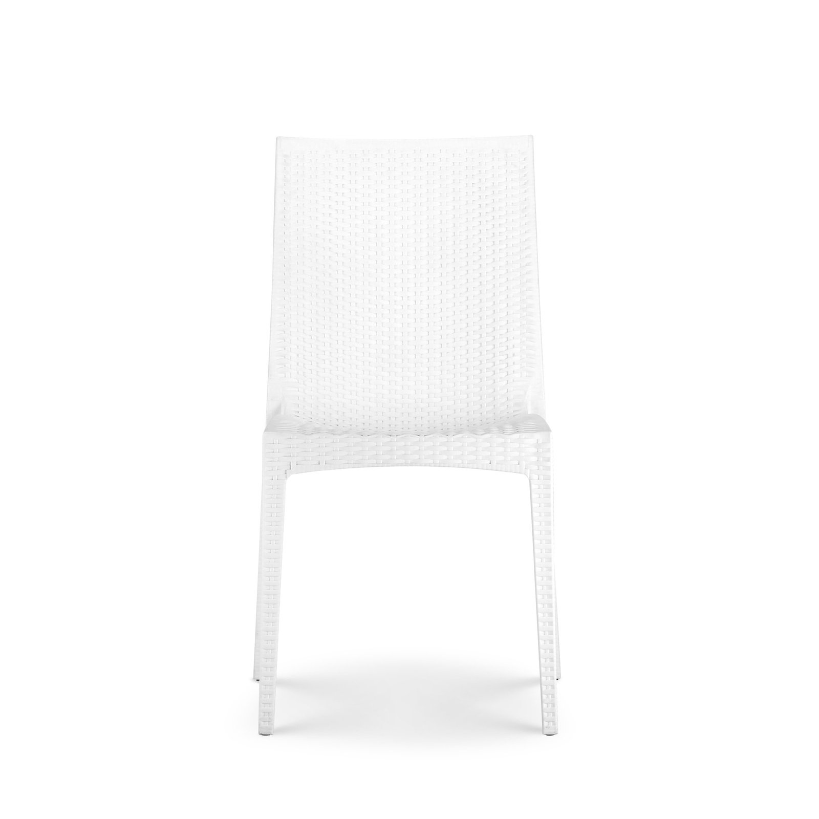 White Patio Chair - Plastic - Image 5