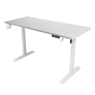 Height Adjustable Electronic Standing Desk - White