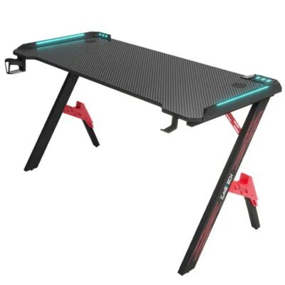 GameTech RGB Y-Leg Gaming Desk – Where Style Meets Power