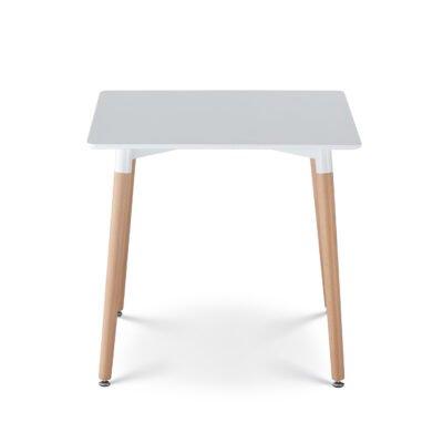 Wooden Leg Dining Table (80x80cm) 4 Seater- VC4002