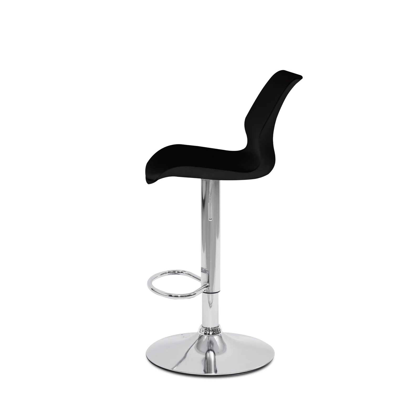 Foam Bar Stool - Black VC1821B - Image 5