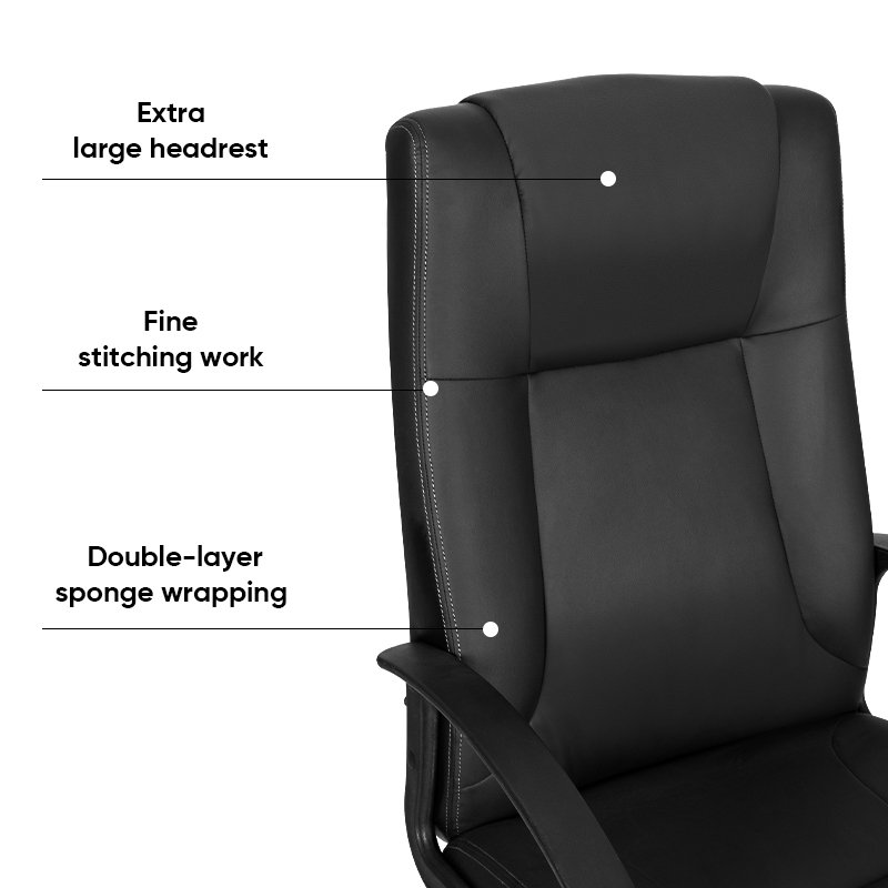 4514 - Executive High back Leather chair - Image 2