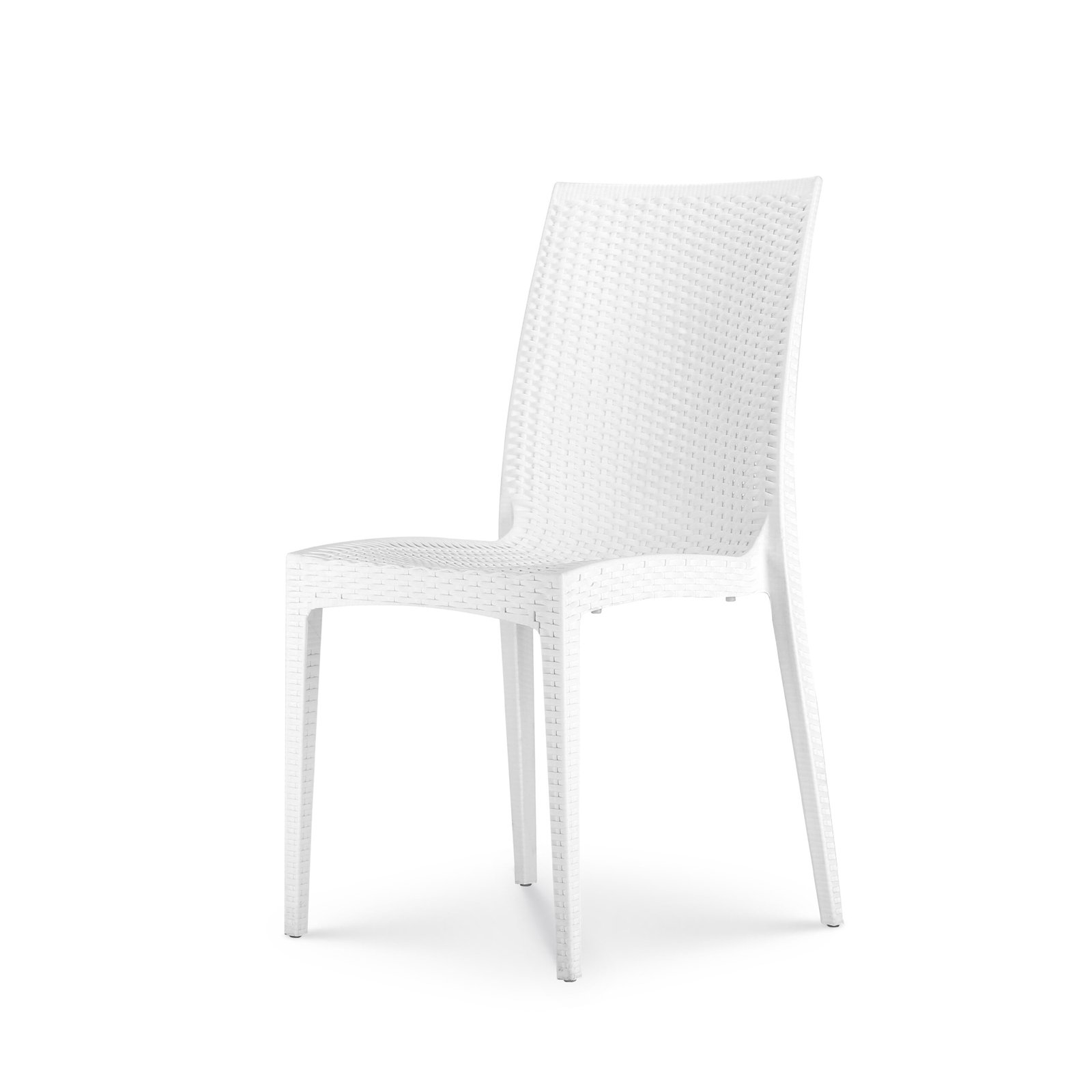 White Patio Chair - Plastic