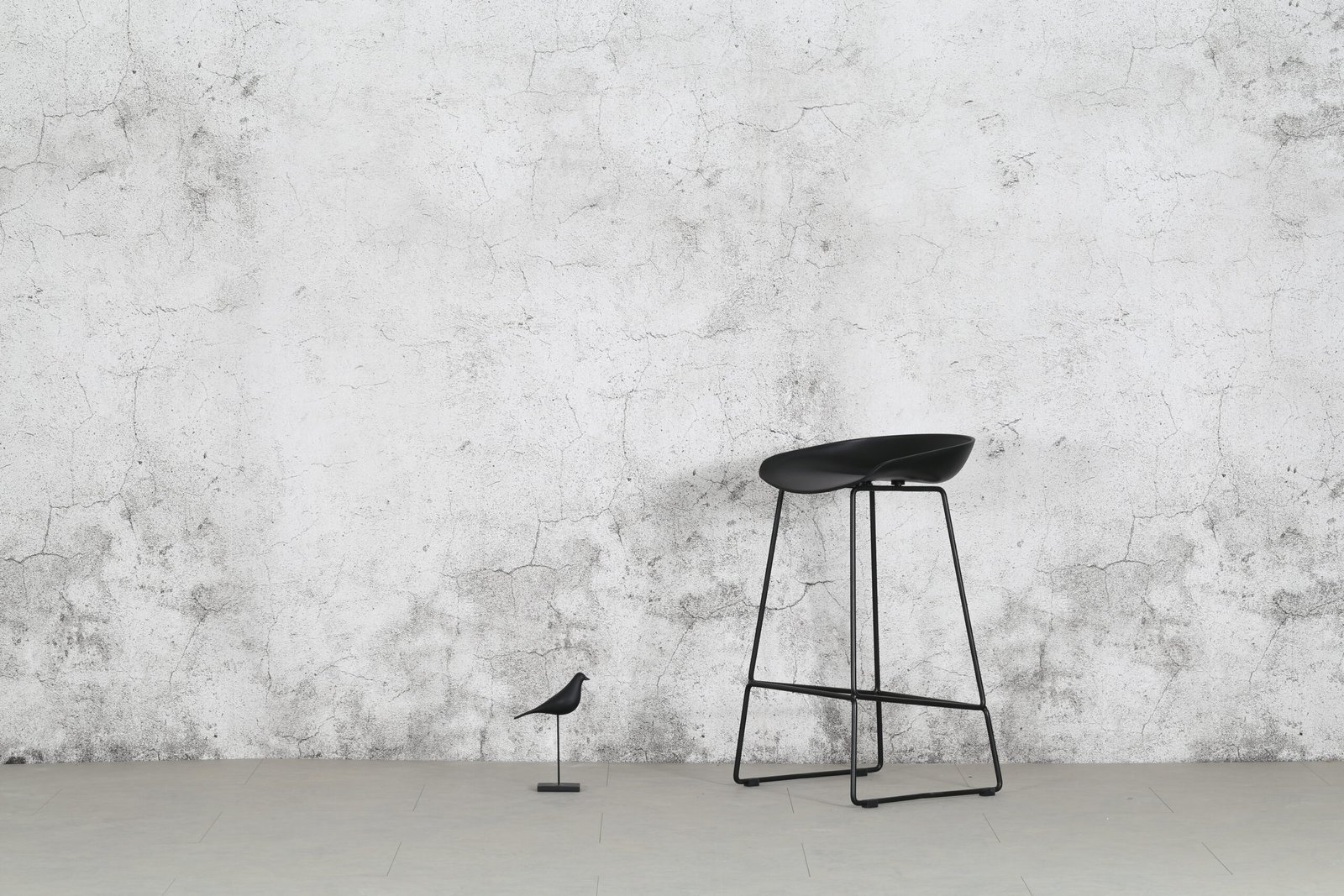 Minimalist Black Barstool - VC1056T1 - Image 6