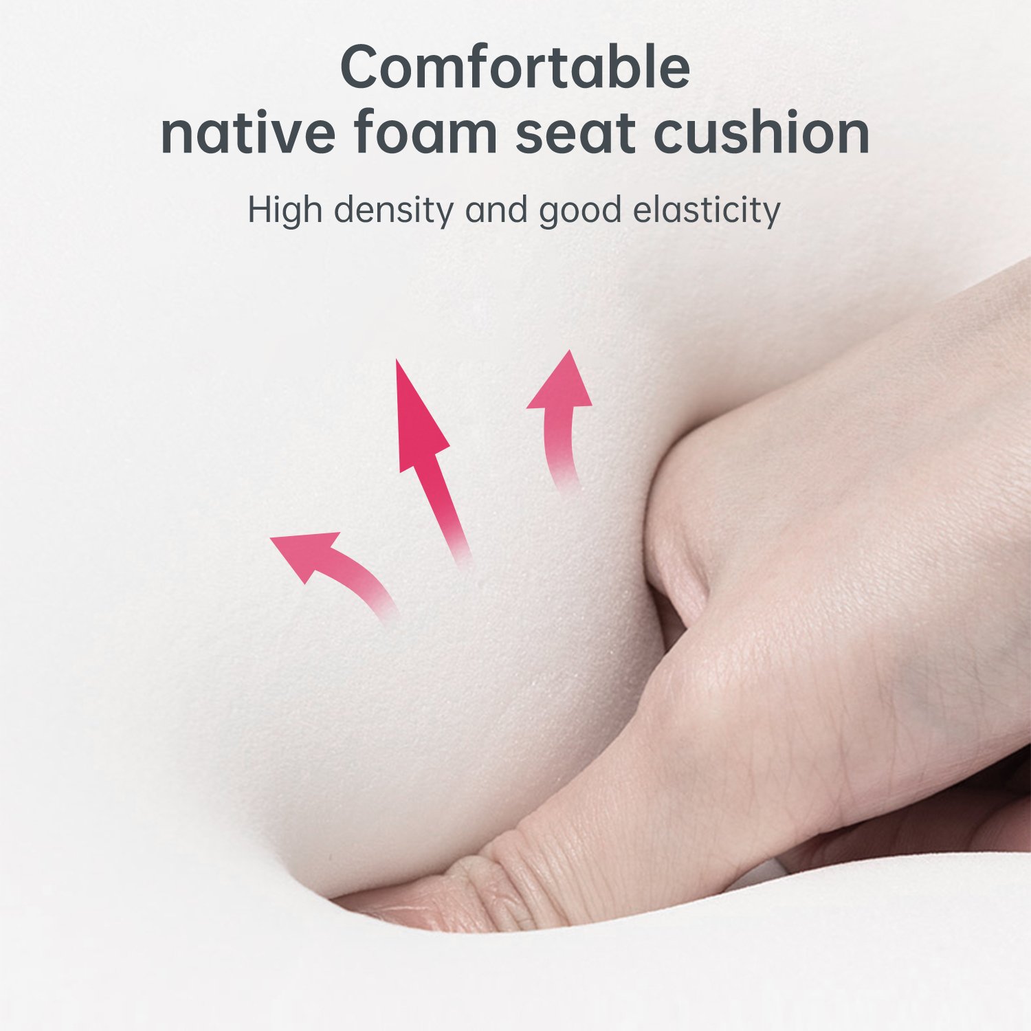 Executive Chair (High-Backrest with Headrest) White & Grey - Image 3