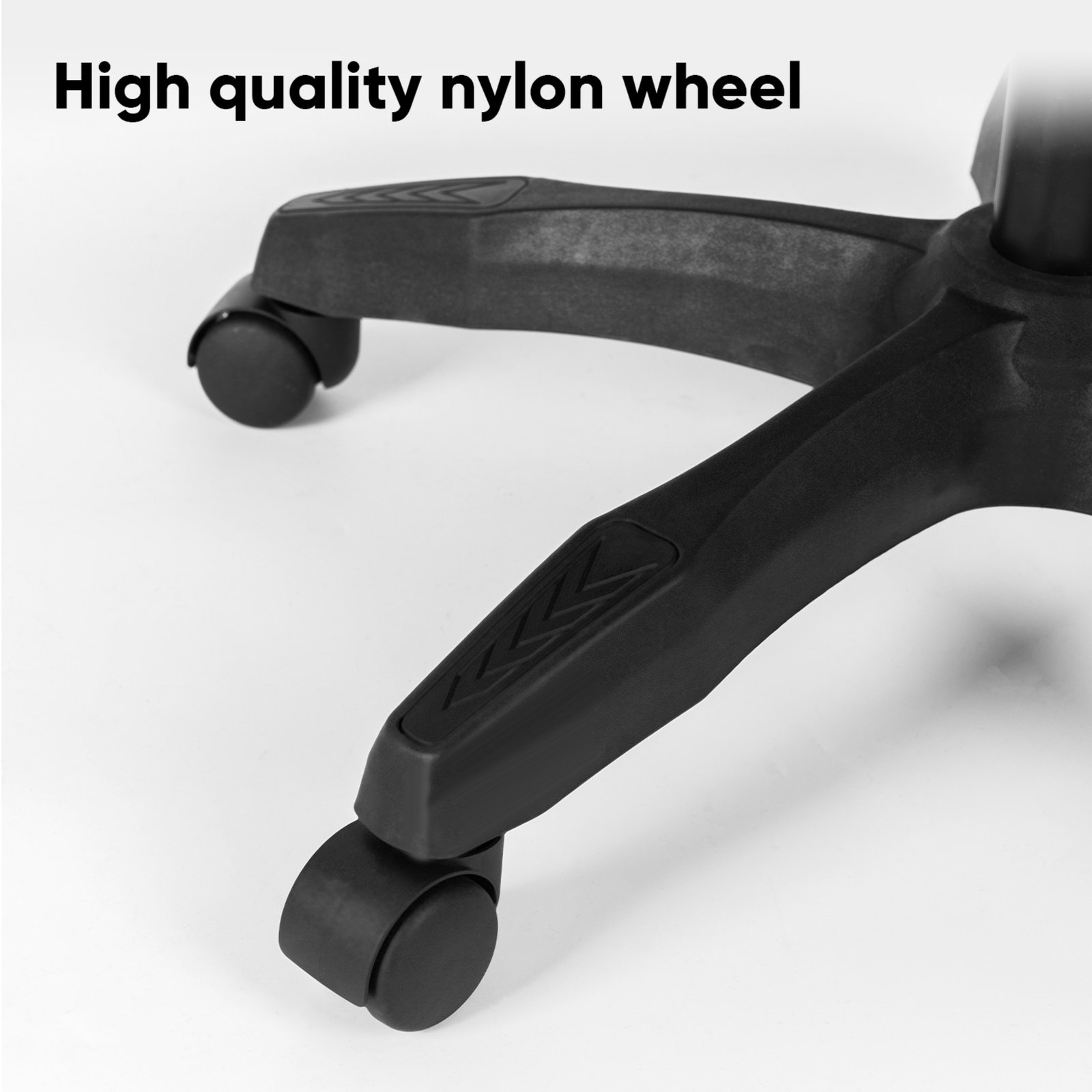 Reclining Ergonomic Gaming Chair with Adjustable Footrest & Lumbar Support - Black - Image 3