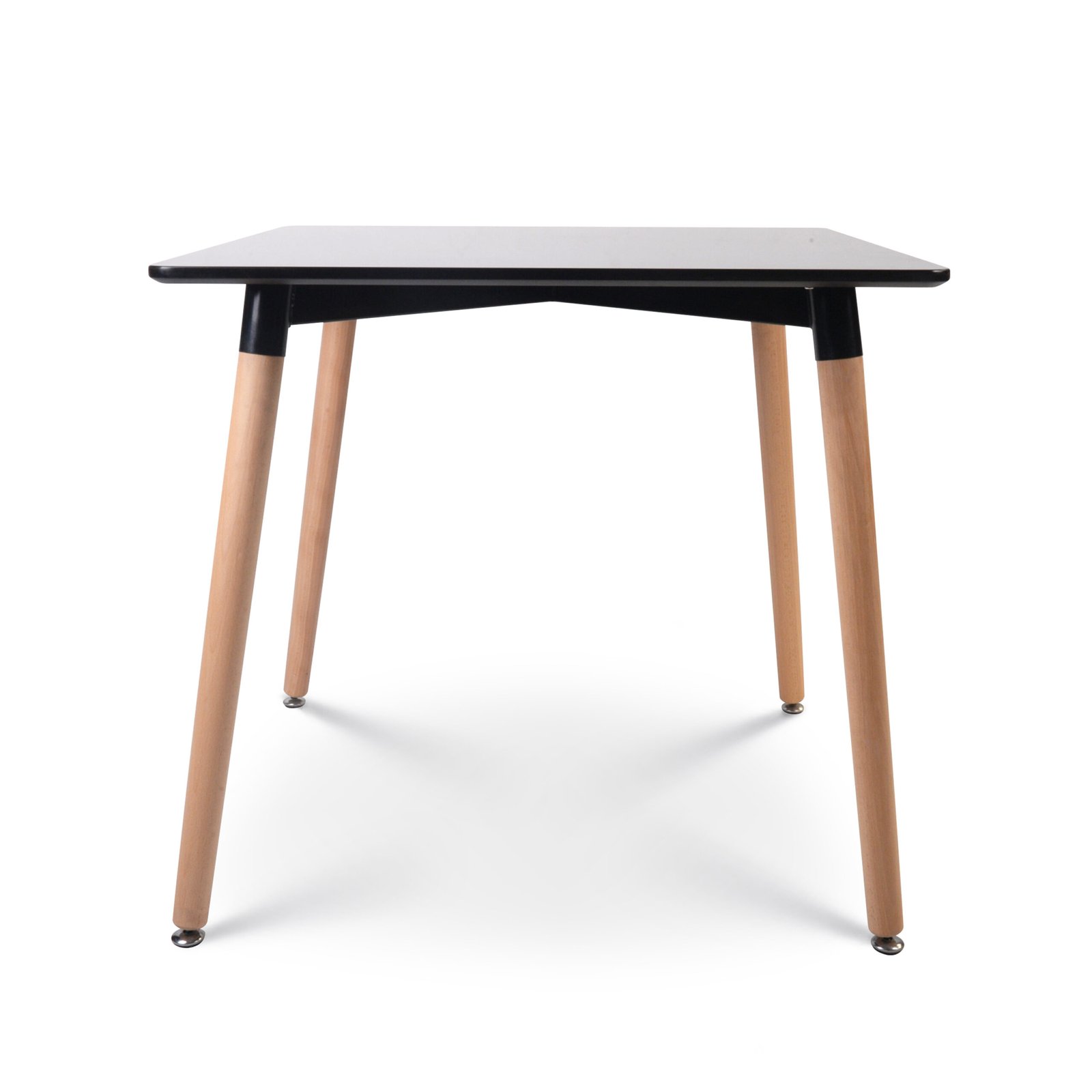 Wooden Leg Dining Table (80x80cm) 4 Seater- VC4002 - Image 4