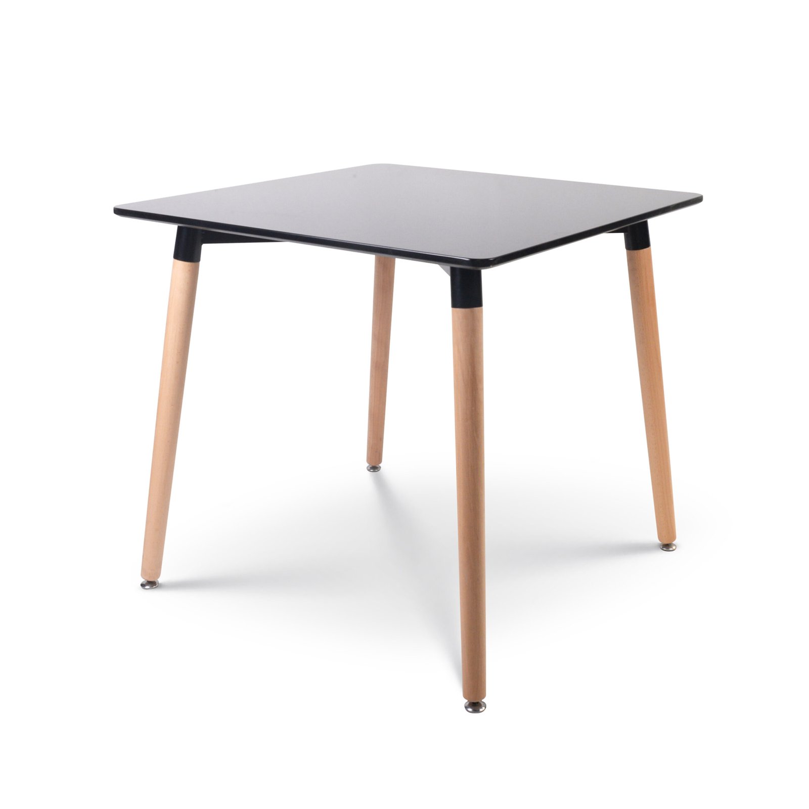 Wooden Leg Dining Table (80x80cm) 4 Seater- VC4002 - Image 2