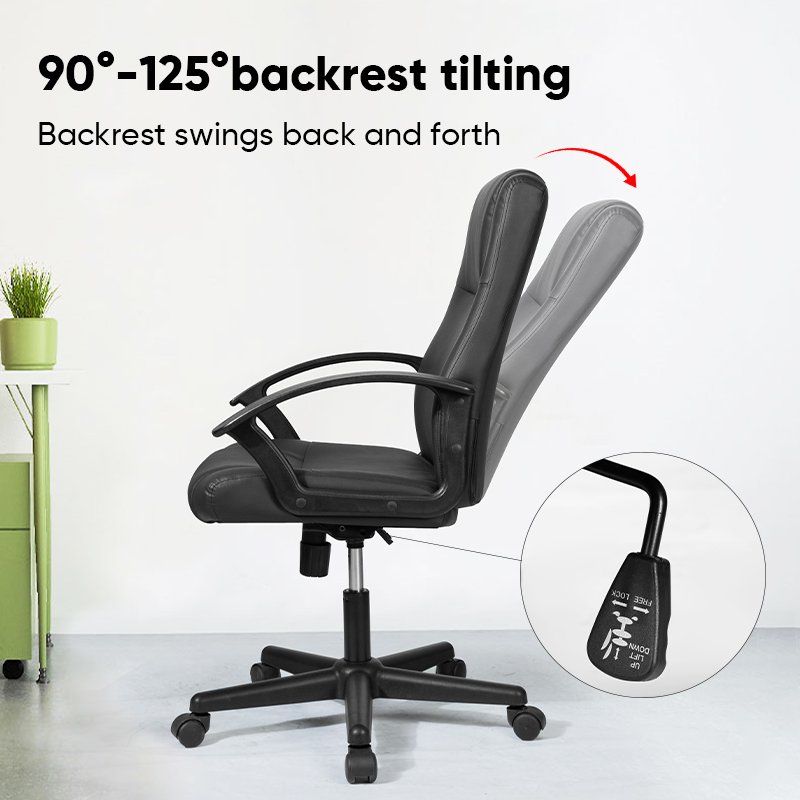 4514 - Executive High back Leather chair - Image 5