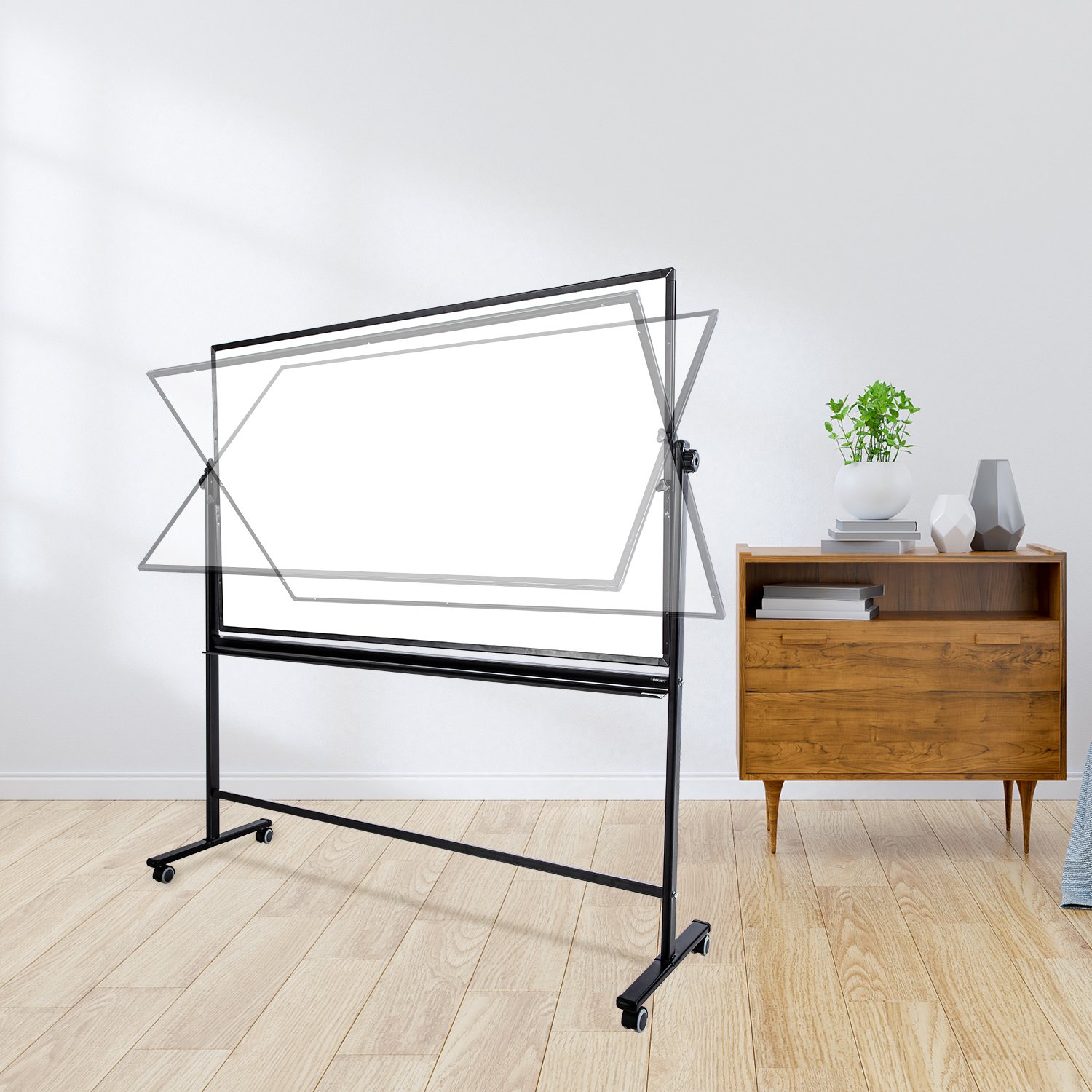 Mobile Magnetic Whiteboard 1200x900mm - Image 2