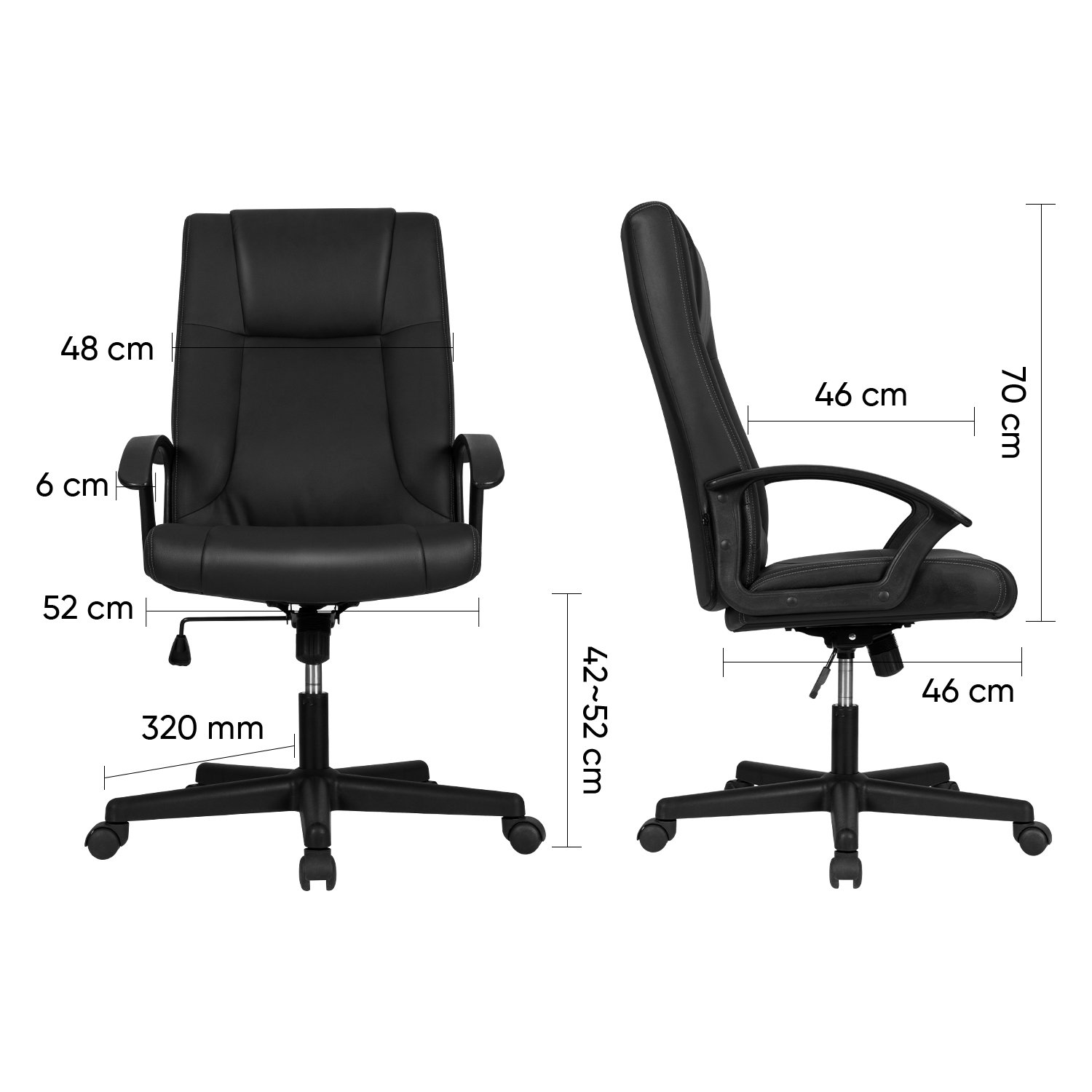 4514 - Executive High back Leather chair - Image 7