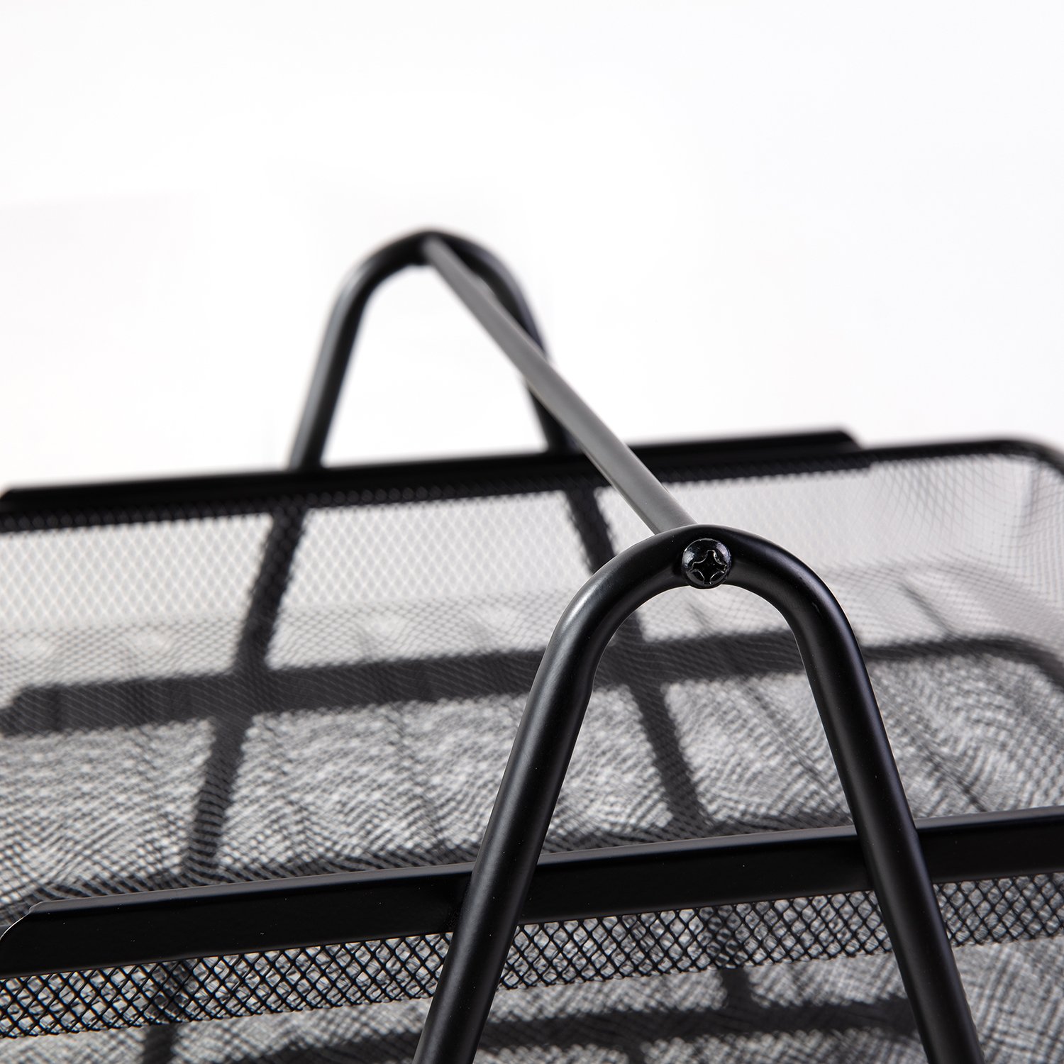 3-tier Mesh Black Letter Tray (9181) - Image 3