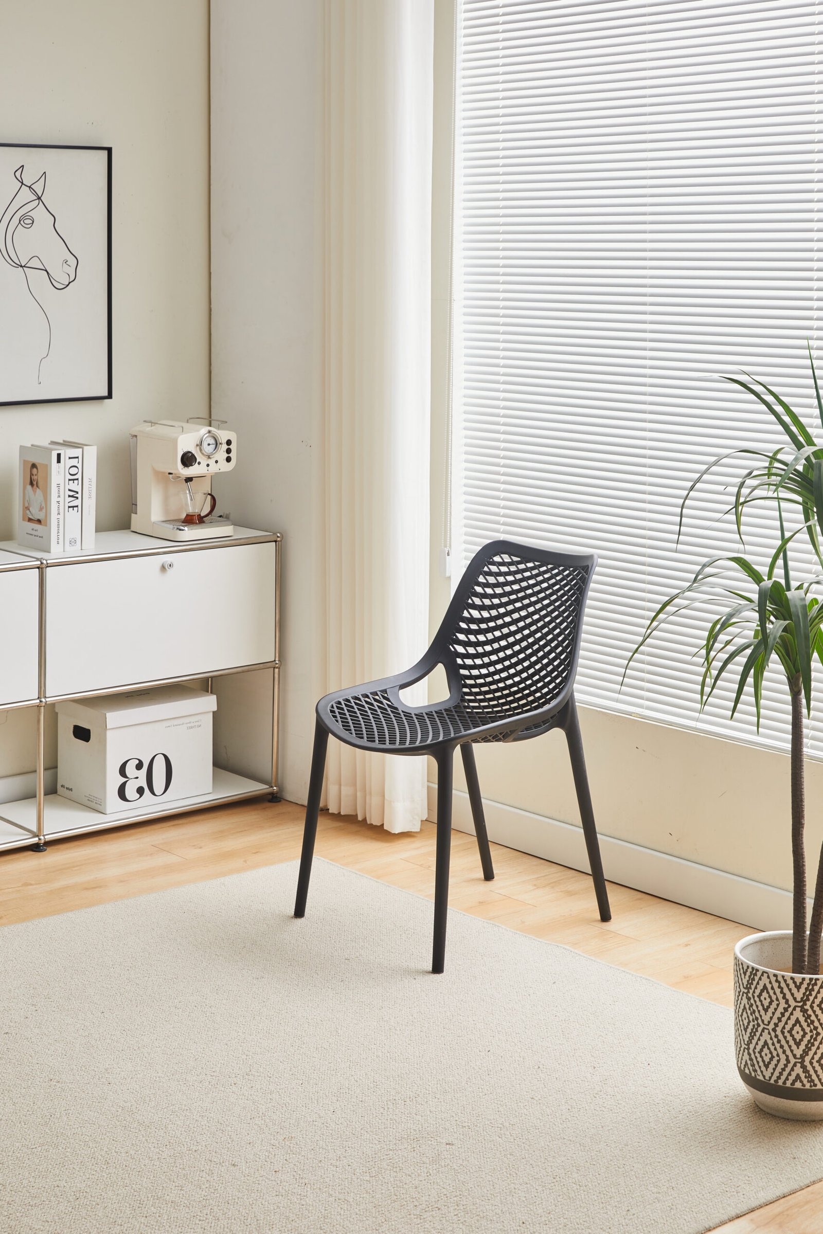 Premium Patio Chair - Black - Image 5