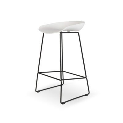 Minimalist White Barstool - VC1056T1