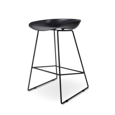 Minimalist Black Barstool - VC1056T1