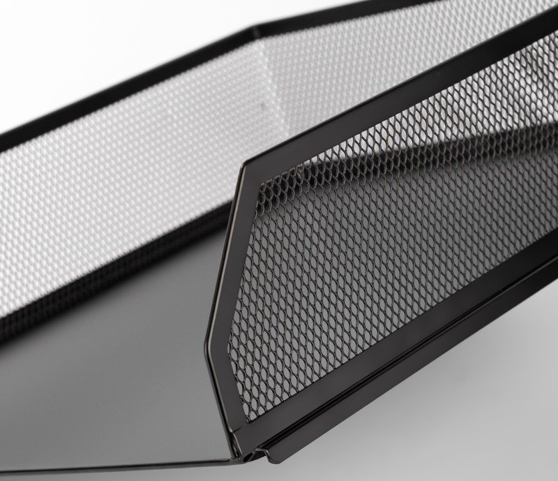 Stackable Letter Tray with Organiser - Black - Image 2