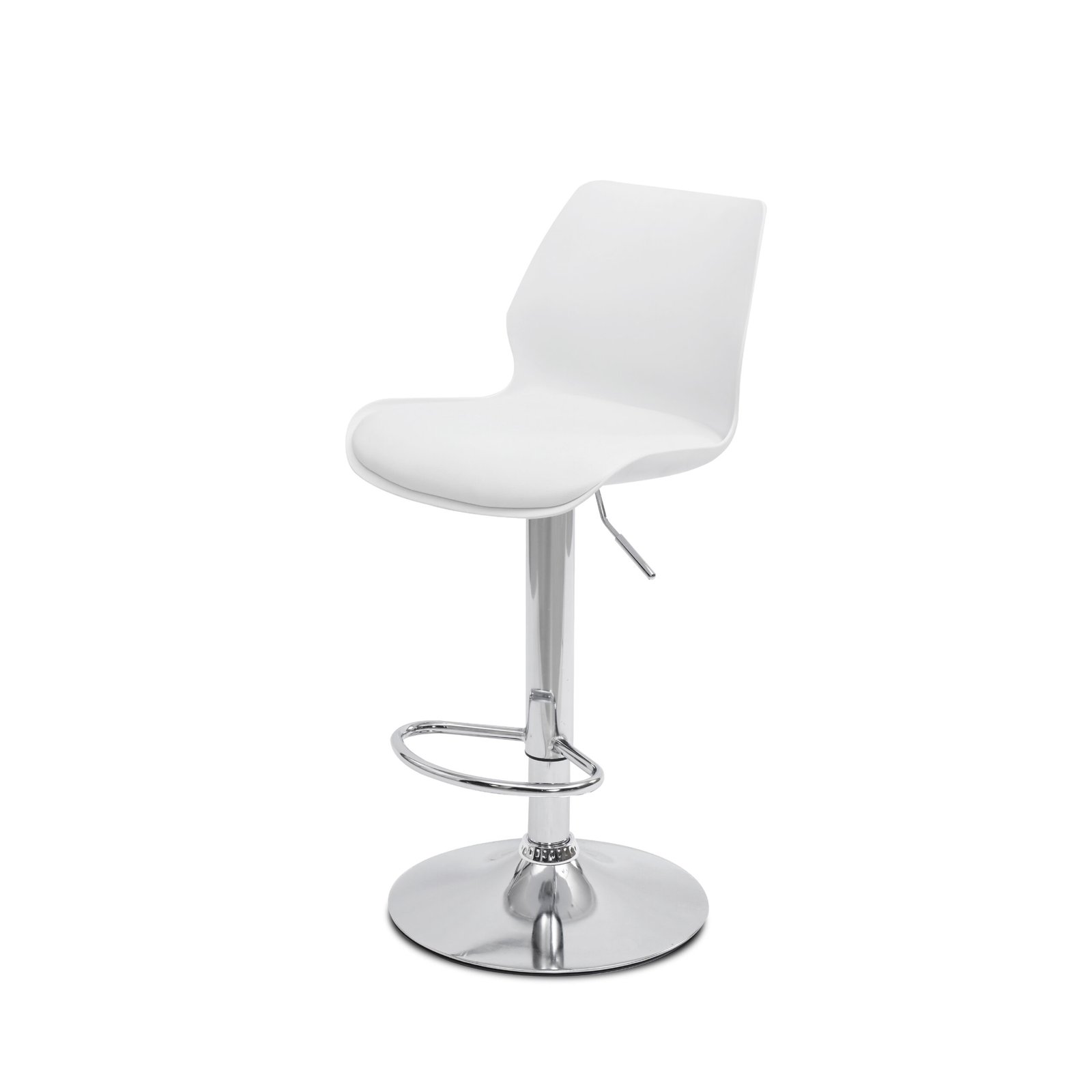 Foam Bar Stool - White VC1821B