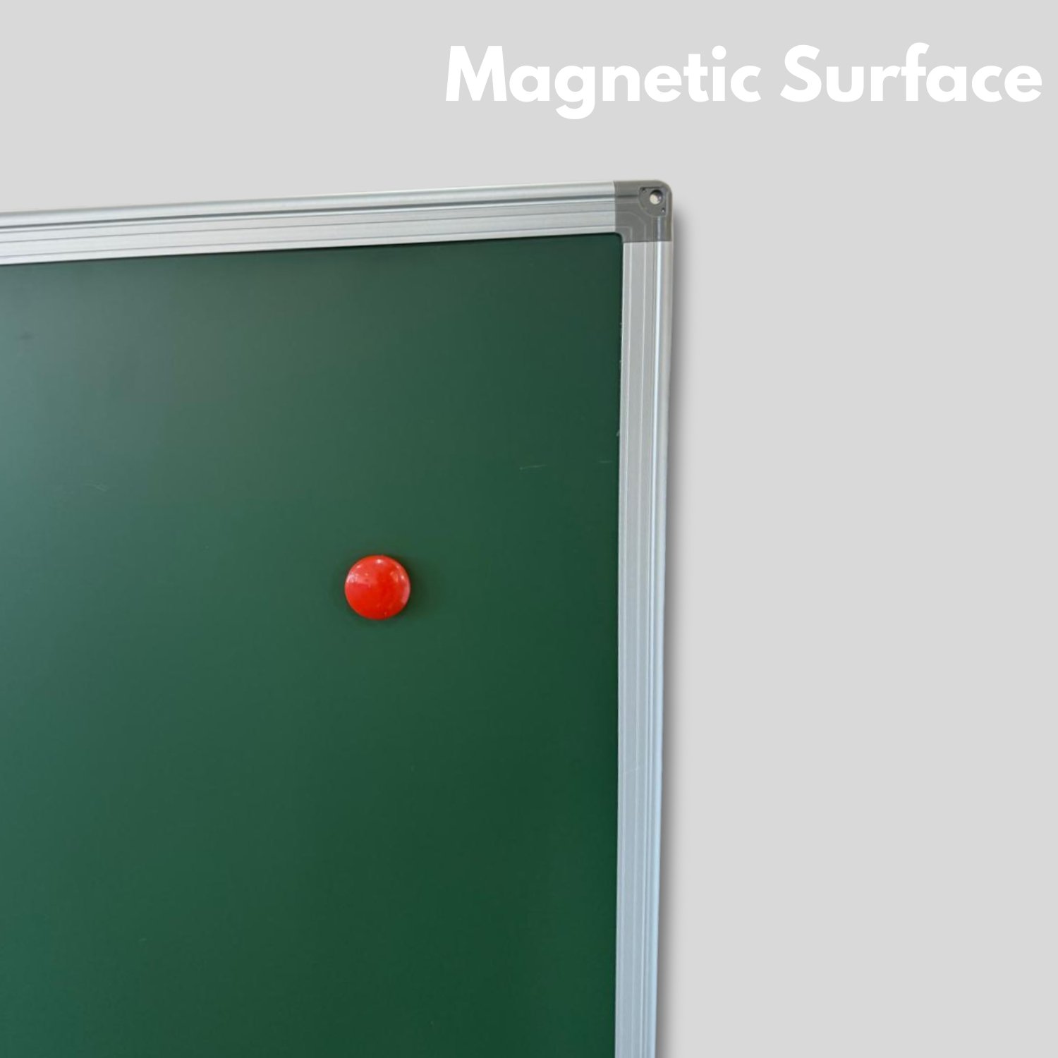 Magnetic Chalkboard with Aluminum Frame (1200x2000mm) - Image 2