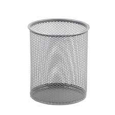 PUNCHING SMALL ROUND PENCIL CUP (SILVER) - LD01-189-3