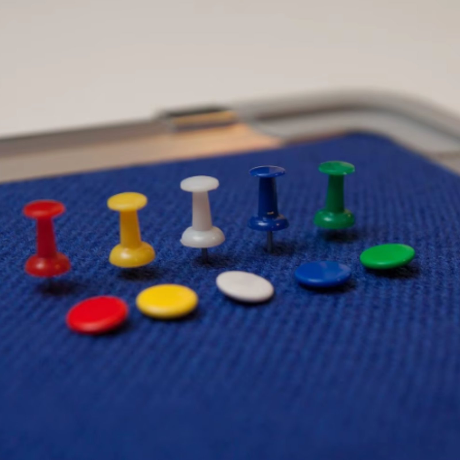 Felt Pinboard with Aluminium Frame – Blue (1200x1800mm) - Image 5